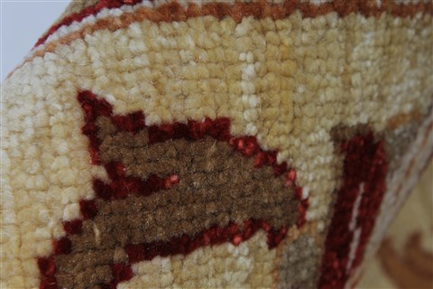 Pishavar Beige Hand Knotted 411 X 65 Area Rug 250-27184 Image 11