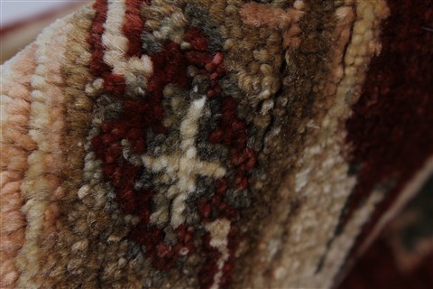 Pishavar Red Hand Knotted 410 X 64 Area Rug 250-27188 Image 11