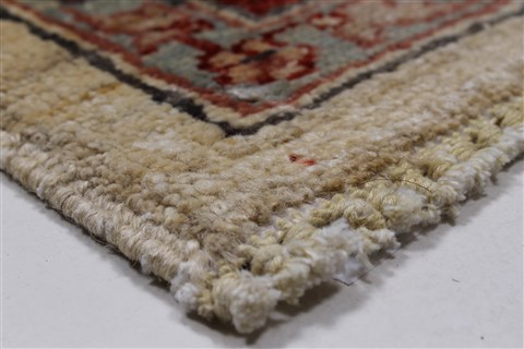 Pishavar White Hand Knotted 411 X 67 Area Rug 250-27191 Image 7