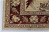 Pishavar Beige Hand Knotted 410 X 66 Area Rug 250-27192 Thumb 7