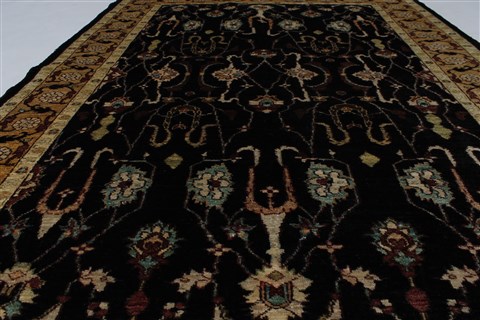 Pishavar Beige Hand Knotted 52 X 70 Area Rug 250-27193 Image 4