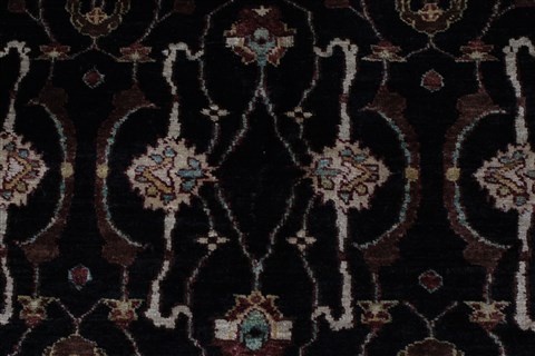 Pishavar Beige Hand Knotted 52 X 70 Area Rug 250-27193 Image 6