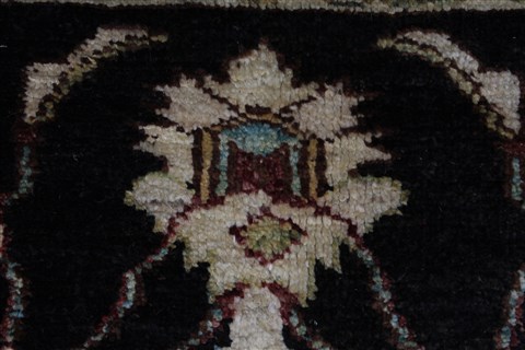 Pishavar Beige Hand Knotted 52 X 70 Area Rug 250-27193 Image 9