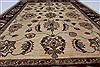 Pishavar Beige Hand Knotted 411 X 72  Area Rug 250-27196 Thumb 2