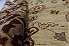 Pishavar Beige Hand Knotted 411 X 67  Area Rug 250-27197 Thumb 1