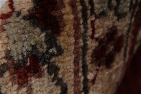 Pishavar Red Hand Knotted 411 X 66 Area Rug 250-27198 Image 9