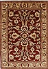 Pishavar Red Hand Knotted 49 X 69  Area Rug 250-27201 Thumb 0