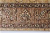 Pishavar Beige Hand Knotted 410 X 65 Area Rug 250-27203 Thumb 4