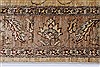 Pishavar Beige Hand Knotted 410 X 65  Area Rug 250-27203 Thumb 4