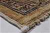 Pishavar Beige Hand Knotted 410 X 65  Area Rug 250-27203 Thumb 7