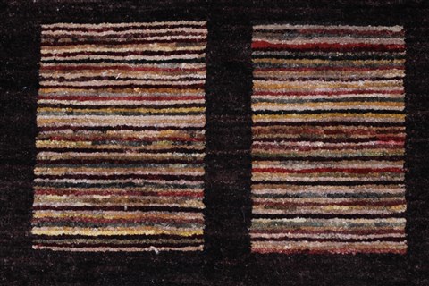 Modern Beige Hand Knotted 410 X 66 Area Rug 250-27204 Image 5