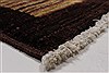 Modern Beige Hand Knotted 410 X 66 Area Rug 250-27204 Thumb 8
