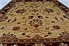 Pishavar Beige Hand Knotted 169 X 208  Area Rug 250-27205 Thumb 4