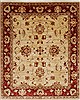 Pishavar Beige Hand Knotted 169 X 208  Area Rug 250-27205 Thumb 0