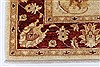 Pishavar Beige Hand Knotted 51 X 60 Area Rug 250-27206 Thumb 7