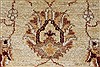Pishavar Beige Hand Knotted 51 X 60 Area Rug 250-27206 Thumb 9