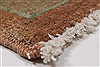 Pishavar Brown Hand Knotted 41 X 56 Area Rug 250-27207 Thumb 22