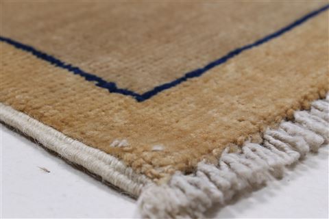 Gabbeh Beige Hand Knotted 410 X 611 Area Rug 250-27209 Image 6