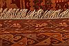 Kurdi Brown Hand Knotted 43 X 53 Area Rug 253-27212 Thumb 6
