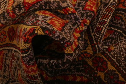 Kazak Multicolor Hand Knotted 31 X 49 Area Rug 253-27214 Image 6