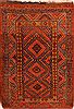 Kazak Multicolor Hand Knotted 31 X 49  Area Rug 253-27214 Thumb 0