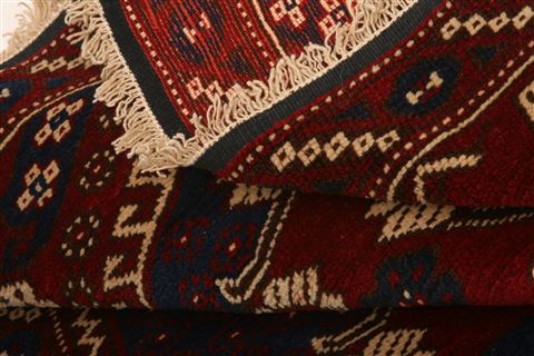 Kazak Blue Hand Knotted 35 X 55 Area Rug 100-27215 Image 5