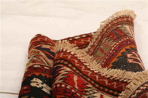 Armenian Red Hand Knotted 43 X 69 Area Rug 253-27216 Image 3