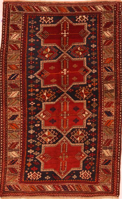 Armenian Red Hand Knotted 43 X 69 Area Rug 253-27216 Image 0