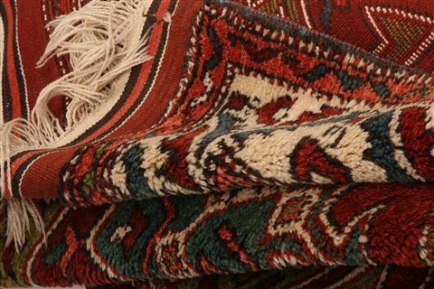 Kazak Red Hand Knotted 311 X 48 Area Rug 253-27217 Image 4