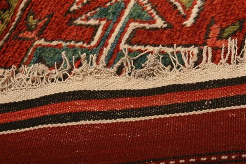 Kazak Red Hand Knotted 311 X 48 Area Rug 253-27217 Image 7