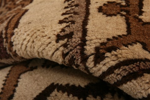 Baluch Brown Runner Hand Knotted 29 X 510 Area Rug 253-27218 Image 14