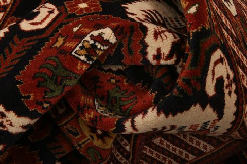 Kurdi Brown Hand Knotted 42 X 411 Area Rug 100-27220 Image 2
