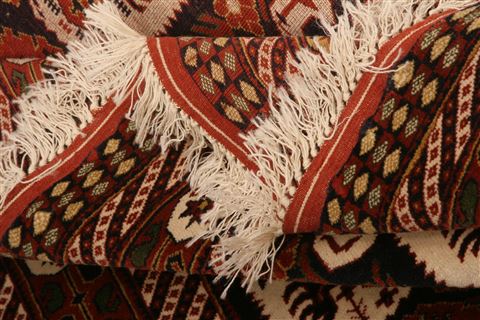 Kurdi Brown Hand Knotted 42 X 411 Area Rug 100-27220 Image 4
