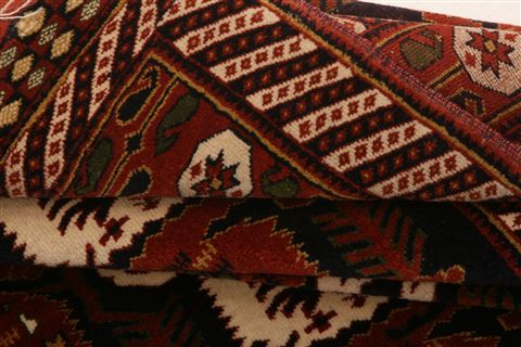 Kurdi Brown Hand Knotted 42 X 411 Area Rug 100-27220 Image 5