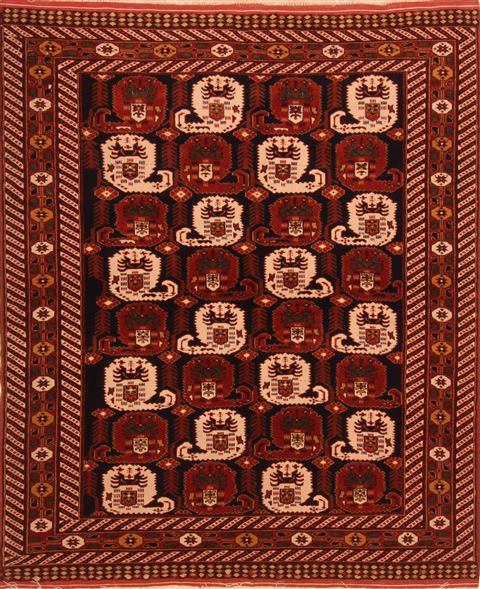 Kurdi Brown Hand Knotted 42 X 411 Area Rug 100-27220 Image 0