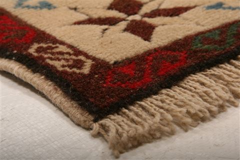 Shirvan Red Hand Knotted 34 X 511 Area Rug 253-27225 Image 8