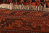 Shiraz Orange Hand Knotted 42 X 511 Area Rug 253-27229 Thumb 1