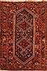 Shiraz Orange Hand Knotted 42 X 511  Area Rug 253-27229 Thumb 0