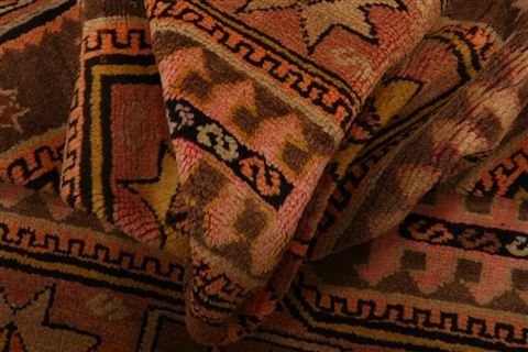 Shirvan Brown Hand Knotted 37 X 67 Area Rug 253-27232 Image 3