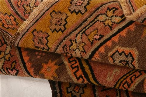 Shirvan Brown Hand Knotted 37 X 67 Area Rug 253-27232 Image 5