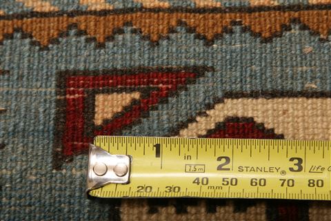 Shirvan Blue Hand Knotted 37 X 64 Area Rug 253-27233 Image 6