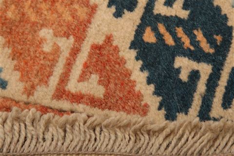 Shirvan Blue Hand Knotted 37 X 64 Area Rug 253-27233 Image 7