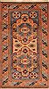 Shirvan Blue Hand Knotted 37 X 64  Area Rug 253-27233 Thumb 0