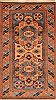 Shirvan Blue Hand Knotted 37 X 64 Area Rug 253-27233 Thumb 0