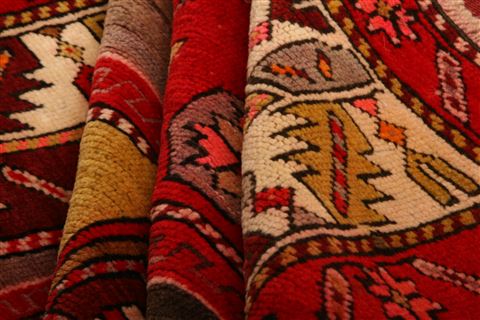 Karabakh Red Hand Knotted 41 X 73 Area Rug 253-27235 Image 3