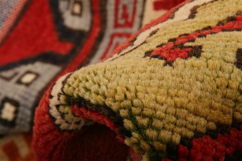 Kazak Red Hand Knotted 41 X 67 Area Rug 253-27237 Image 1