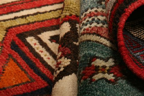 Kazak Red Hand Knotted 41 X 67 Area Rug 253-27237 Image 3