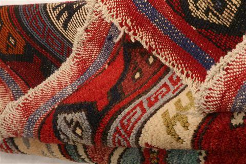 Kazak Red Hand Knotted 41 X 67 Area Rug 253-27237 Image 4