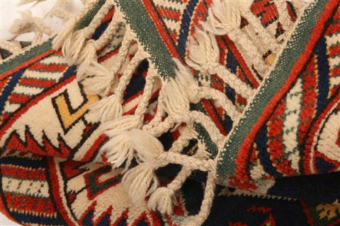 Shirvan Blue Hand Knotted 28 X 411 Area Rug 253-27242 Image 5