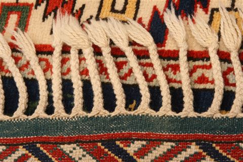 Shirvan Blue Hand Knotted 28 X 411 Area Rug 253-27242 Image 8